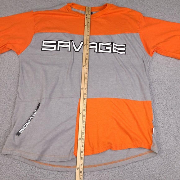 Red Ape T-Shirt Mens 2XL Gray Savage Short Sleeve‎ Pocket (See Description) A2 - Picture 10 of 13